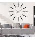 HD309 - Large DIY 3D Decorative Wall Clock